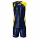 мъжки,къси,панталони,баскетболни,потници,zeus,kit,saett,men,basketball,jersey,+,shorts,blu,fluo