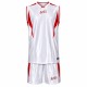къси,панталони,детски,потници,баскетболни,потници,zeus,kit,sante,basketball,jersey,+,shorts,bianco,rosso