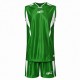 къси,панталони,детски,потници,баскетболни,потници,zeus,kit,sante,basketball,jersey,+,shorts,verde,bianco