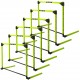 всичкото,фитнес,оборудване,zeus,adjustable,training,hurdles,height,10,60,cm,pack,of,6