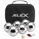 jelex,throwback,boccia,set,of,6,balls,with,bag