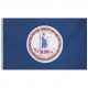 virginia,muwo,america,edition,flag,90x150cm